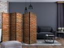 Screen room divider - City wall, 5-delt - 225x172 cm