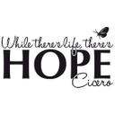 While there's life, there's hope!