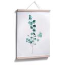 Poster Goed Blauw - Das Eucalyptusblatt