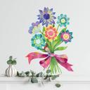 Wallsticker Blanz - Buket blomster