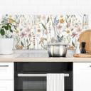Stænkplade Forårseng med sommerfugle - UN Designs