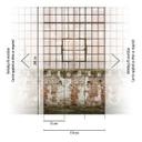 behang fabriekshal crème bruin - vliesbehang architectuur Livingwalls - mat en glad