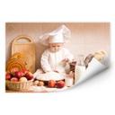 Poster autocollant - W - Chef Pâtissier