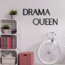 Decoración acrílica 3D letras Drama Queen