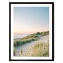Póster Dunas en la costa holandesa - Zwart