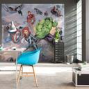 Non-woven tapet - Avengers Street Revenge - 300 x 280 cm