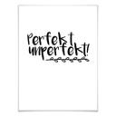 Póster Perfectamente imperfecto