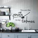 Wallsticker -  You are the pancetta to my carbonara