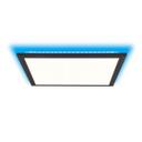 Deckenleuchte Albert, schwarz, 39,6 x 39,6 cm, LED Panel, dimmbar