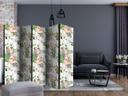 Paravent, Raumteiler freistehend, Trennwand - Beautiful Garden II, 5-teilig - einseitig bedruckt - 225x172 cm