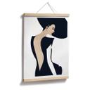 Póster Kubistika - La dama del vestido negro