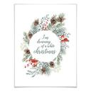 Póster - Sueño con una Navidad blanca