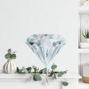 Muursticker diamant