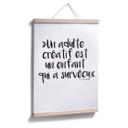 Póster -Un adulto creativo