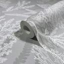 Non-woven tapet i grå skaller under vand grafisk natur 