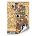 Zelfklevende Poster - Klimt - The fullfilment