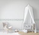 Tapet, non-woven Kids Walls grøn, hvid