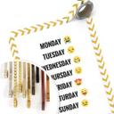 Póster - Emojione - Día de la semana