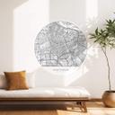 Muursticker rond - Amsterdam