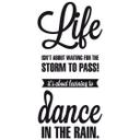 Life isn't about....wallsticker