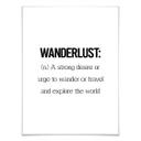 Póster Wanderlust