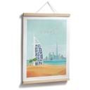 Póster Playa de Dubai - Burj Al Arab - Rivers