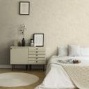 Papel pintado tejido-no tejido Livingwalls New Walls Urban Grace papel pintado liso con textura crema, metalizado