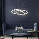 Pendelleuchte Mariam, metallic, 150 x 79,1 cm, Metall Pendelleuchte