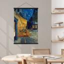 Tekstil plakat van Gogh - Caféterrasse om aftenen