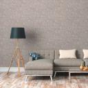 blæst vinyltapet brun hvid - non-woven tapet A.S. Création
