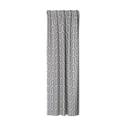 Vorhang mit verdeckten Schlaufen - Gardine beige silber - Vorhang blickdicht