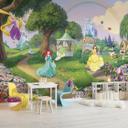 Papier Peint Photo -  Disney Princesses Rainbow