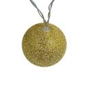 Cotton Ball Lights LED-Lichterkette gelb 20-teilig