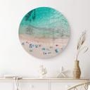 Tableau sur verre Sisi & Seb - Sur la plage
