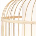 Pendelleuchte Charlie, braun, 150 x 40 cm, Bambus Pendellampe