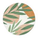 Póster de ramas abstractas con aspecto tropical - Costa - Redondo