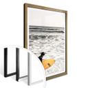 Póster - La tabla de surf amarilla