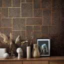 Struktureret tapet, non-woven Naturlig Opulens brun