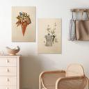 Billede af træ Frida Floral Studio - Blomstret isvaffel
