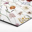 Hexagon Dibond Farverige vilde blomster - UN Designs