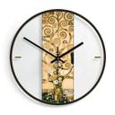 Horloge murale en verre - Klimt - L'arbre de vie