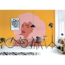 Livingwalls papier peint photo ARTist Whitney marron, orange