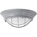 Wand- und Deckenleuchte Sina, grau, 14,5 x 34 cm, Glas Deckenlampe, dimmbar