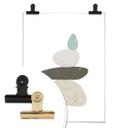 Plakat Nouveauprints - Pebbles 3