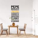 Sticker mural Zenzero (2 couleurs)