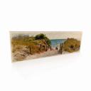 Houten Bordje - Way to the Beach