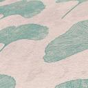 Papel pintado blanco hoja gris - papel pintado floral - papel pintado no tejido salón dormitorio oficina