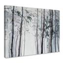 Lienzo pintura acuarela bosque