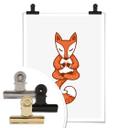 Affiche - Yoga-renard 02