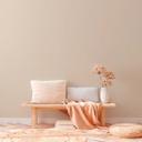 Bæredygtigt sletter tapet non-woven tapet af A.S. Création Beige Cream PVC-fri 376031